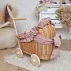 Puppenwagen aus Weidengeflecht in der Farbe natural mit Produktbild-Vorschau 6
