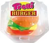 A Trolli Burger candy in its packaging. Produktbild-Vorschau