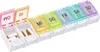WELLGRO Tablettenbox für 7 Tage - Pillendose - 1 Fach pro Produktbild-Vorschau 3