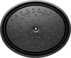 Staub La Cocotte Gusseisen Bräter Kirschrot Oval, 5,5 L, Produktbild-Vorschau 2