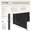 Doppel-Seitenmarkise 180 x 600 cm ausziehbar, mit Produktbild-Vorschau 5