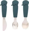 Eco Rascals - Posate per bambini in silicone 3 pezzi - Vari Anteprima dell’immagine prodotto 4
