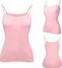 ASKSA Dámské spodní tričko Bra Shirt Basic U-Neck Built-in Náhled obrázku produktu 2