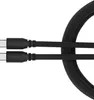 A close-up view of two black USB-C cables with the RODE logo on them, coiled together. Podgląd zdjęcia produktu
