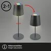 Lampa stołowa Briloner bezprzewodowa, dotykowa, kolorowe Podgląd zdjęcia produktu 11