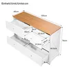 A diagram showing the dimensions of a sideboard. Anteprima dell’immagine prodotto