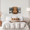 Wallity, Tree Love - 312, Wanddeko, Schwarz, Metall, 125 x Produktbild-Vorschau 3