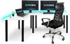 SyberDesk Gaming Pro LED Eckschreibtisch 197 x 132 cm mit Produktbild-Vorschau 1