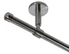Gardinenstange Set Edelstahl Look Metall Ø 16mm zur Produktbild-Vorschau 1