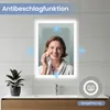 50x70 cm Badspiegel mit Beleuchtung polierte Kante LED 4 mm Produktbild-Vorschau 5