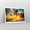 Poster - Poster ohne Rahmen - Meer Strand Palme - 91,5x61 Produktbild-Vorschau 7