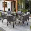 di volio Gartenmöbel Set RIETI - Grau, Sitzgruppe outdoor Produktbild-Vorschau 2