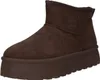 living UPDATED Damen-Stiefelette Dunkel-Braun, Farbe:braun, Produktbild-Vorschau 1