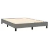 Boxspringbettgestell Dunkelgrau 140x190 cm Stoff Produktbild-Vorschau 3