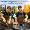 Elektrische Grillbürste mit 2 Edelstahl Bürstenkopf BBQ Produktbild-Vorschau 7
