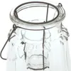 Glaswindlicht mit Henkel - Kerzenhalter Deko Ø14cm H18cm Produktbild-Vorschau 2