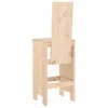 The Living Store Barhocker 2 Stk. 40x42x120 cm Massivholz Produktbild-Vorschau 7