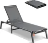Kreslo VEVOR chaise longue na vonkajšie použitie, hliníkové Náhľad obrázku produktu 1