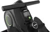 A close-up view of the control panel and handle of a rowing machine. Produktbild-Vorschau