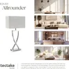 tectake® Tischleuchte Avina modernes Design, blendfreies Produktbild-Vorschau 4