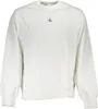 Herren Sweatshirt - Weiß, Rundhals, Langarm, Logo-Druck Produktbild-Vorschau 1