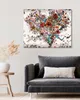 Zuty - Malen nach Zahlen - BLUMENHERZ, 40x50 cm, mit Produktbild-Vorschau 2