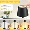 LIUWID 2 Stück kabellose wiederaufladbare LED Tischlampe, Produktbild-Vorschau 2