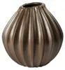Broste Copenhagen  Wide Vase M Antique Brown Produktbild-Vorschau 1