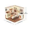 ROBOTIME Rolife DIY House: Wohnzimmer mit LED-Beleuchtung Produktbild-Vorschau 14