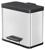 Hailo 0630-200 Öko Duo Plus L Pedaalemmer 17+9L RVS/Zwart Voir les images du produit 10
