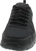 A close-up front view of a black Skechers sneaker. Produktbild-Vorschau