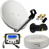 PremiumX Camping SAT Anlage 45cm Antenne Single LNB 10m Produktbild-Vorschau 1