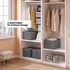 WOLTU 10er Set Aufbewahrungsboxen mit Deckel, mit Griffen, Produktbild-Vorschau 2
