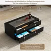 Merax Hochglanz Couchtisch mit 4 Schubladen und LED Produktbild-Vorschau 8