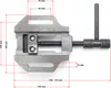 Strojní svěrák Wiltec šířka čelistí 100 mm, svěrák pro Náhled obrázku produktu 9
