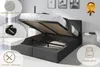 Interbeds HILTON Polsterbett 120x200 cm Graphit  mit Produktbild-Vorschau 2