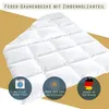 Feder/Daunen Kassettenbett mit Zirbeholz Anteil warm Produktbild-Vorschau 4
