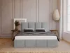 FEDVE Polsterbett Doppelbett Hartlage Schlafzimmer Bett Produktbild-Vorschau 3