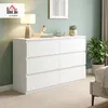 HOMCOM: Cómoda o aparador con 6 cajones para salón o Vista previa de la imagen del producto 2