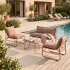 Gartenlounge Set 4-Sitzer mit Sesseln Mobili Rebecca Narev Produktbild-Vorschau 2