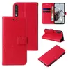 A collage of images showing a red flip phone case with floral and butterfly designs from multiple angles. Produktbild-Vorschau