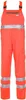 Planam Warnschutz Latzhose uni Gr. 58 orange Produktbild-Vorschau 6