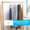 Intirilife Space Saving Clothes Hangers 20x SEAM BLACK Náhled obrázku produktu 2