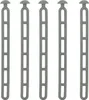 5 x Spanngummi mit Nietkopf | 23,5 cm | Ideal für Produktbild-Vorschau 1
