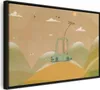 Italienischer Leinwand Leinwandbild - Dreamy Traveler - A Produktbild-Vorschau 1