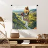MuchoWow® Wandteppich Wandbehang Milchmädchen - Wasser - Produktbild-Vorschau 6