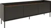 Selsey Tovi - TV-Schrank 3-türig, 175 cm, Schwarz / Produktbild-Vorschau 1
