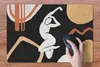MuchoWow® Schreibtischunterlage Frau - Figur - Kunst 60x40 Produktbild-Vorschau 3