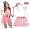 Boland Fee Kostümset rosa Geburtstag Tiara Zauberstab Tutu Produktbild-Vorschau 1