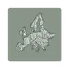 MuchoWow® Mauspad Mousepad Karte - Europa - Grau - Produktbild-Vorschau 1